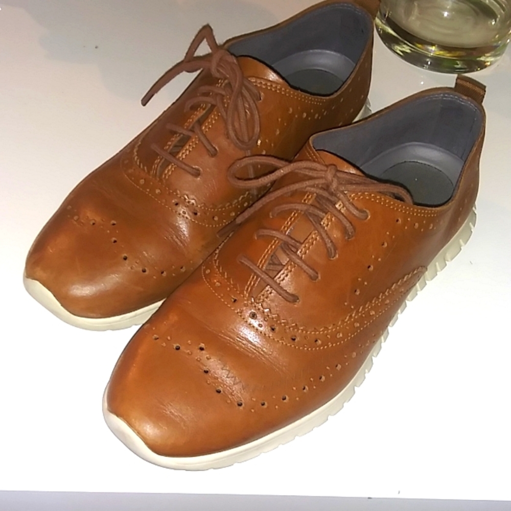 Cognac ColeHaan Grand Zero oxford